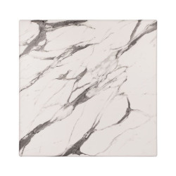 ΕΠΙΦΑΝΕΙΑ ΤΡΑΠΕΖΙΟΥ WERZALIT 70Χ70Χ3.5εκ. MARBLE WHITE-GREY 5657 HM523
