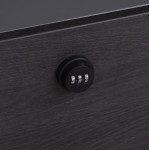 ΓΡΑΦΕΙΟ ΕΠΑΓΓΕΛΜΑΤΙΚΟ ΔΕΞΙΑ ΓΩΝΙΑ ROSEWOOD HM2112R 200X160X76Υ εκ.