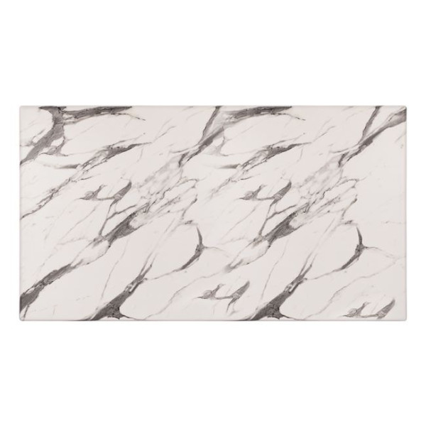 ΕΠΙΦΑΝΕΙΑ ΤΡΑΠΕΖΙΟΥ WERZALIT 120Χ80Χ3.5εκ. MARBLE WHITE-GREY 5657 HM56