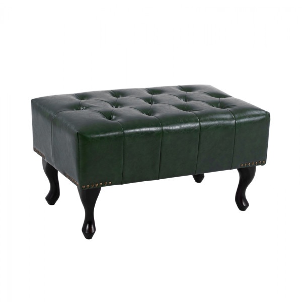 ΤΑΜΠΟΥΡΕ ΥΠΟΠΟΔΙΟ ΚΥΠΑΡΙΣΣΙ PU T.CHESTERFIELD EMMA 80x45x39Y εκ.HM226.