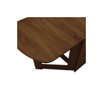 Τραπέζι Nadine pakoworld πολυμορφικό-επεκτεινόμενο wenge 160x80x76.5εκ