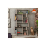 Βιβλιοθήκη Karmato pakoworld μόκα 96x25.5x168.5εκ