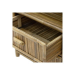 Κομοδίνο Ofra pakoworld bamboo φυσικό 56x46x69εκ