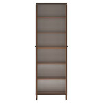 Ντουλάπι-στήλη Aries pakoworld 18 ζευγών καρυδί 58x38x180εκ