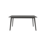 Tραπεζαρία Benson - Toto pakoworld σετ 7τμχ rustic grey - ύφασμα γκρι 150x90x75εκ