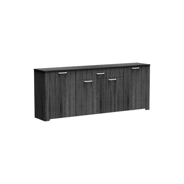 Μπουφές Kinley pakoworld grey-wenge 210x40x82εκ