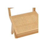 Καρέκλα Winslow pakoworld φυσικό rubberwood 45x56x82εκ