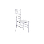 Καρέκλα Tiffany pakoworld διάφανο pc 38.5x46x88εκ