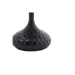 Βοηθητικό τραπέζι Fabron Inart μαύρο sintered stone Φ50x52εκ