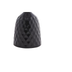 Βοηθητικό τραπέζι Kousien Inart μαύρο sintered stone Φ50x60εκ