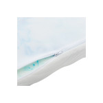 Ανώστρωμα Casmeriane pakoworld roll pack λευκό ύφασμα-memory foam 100x200x5εκ