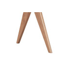 Τραπέζι Winslow pakoworld ξύλο rubberwood σε ανοιχτό καρυδί χρώμα 180x85x75εκ