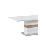 Τραπέζι Zoekrin Inart λευκό mdf 200x100x76εκ
