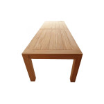 Τραπέζι Pablo pakoworld teak ξύλο σε φυσική απόχρωση 300x100x76εκ
