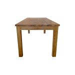 Τραπέζι Wooly pakoworld teak ξύλο σε φυσική απόχρωση 220x90x75εκ