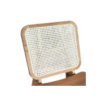 Πολυθρόνα Viborg pakoworld φυσικό teak ξύλο-φυσικό rattan 60x75x87εκ