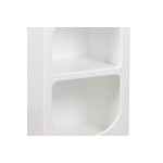 Κομοδίνο Emersi pakoworld MDF σε λευκή απόχρωση 40x32x70εκ