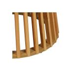 Τραπέζι σαλονιού Domonic pakoworld mdf/pw σε φυσική απόχρωση Φ80x45εκ