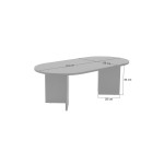 Τραπέζι σαλονιού Tabletod pakoworld σε λευκή απόχρωση 119x60x40εκ