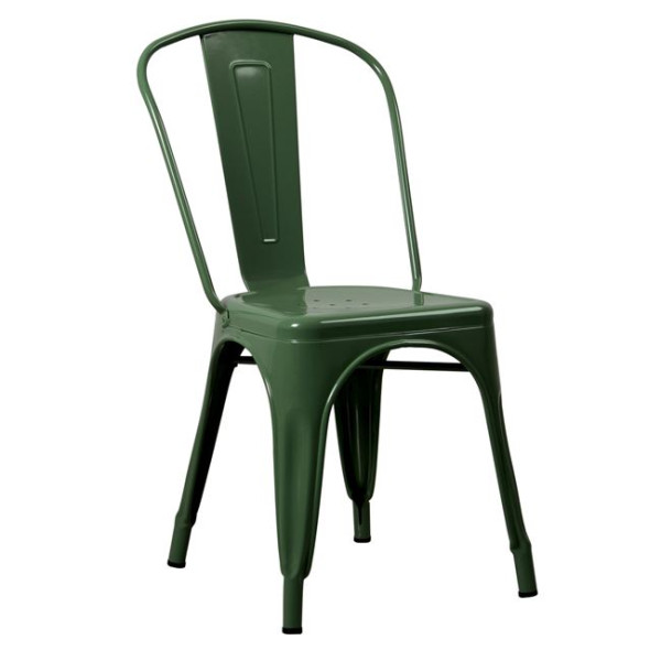 Καρέκλα Μεταλλική RELIX (45x51x85) Πράσινη 