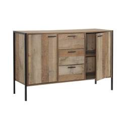 Μπουφές PALLET-W (124x40x80) Antique Oak