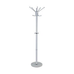 Καλόγερος Μεταλλικός PROMO ( Φ36 H.172cm) Άσπρος