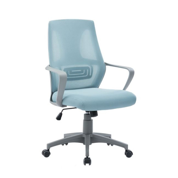 Καρέκλα γραφείου BF2960 (60x59x93/101) Γκρι-Μπλε Mesh