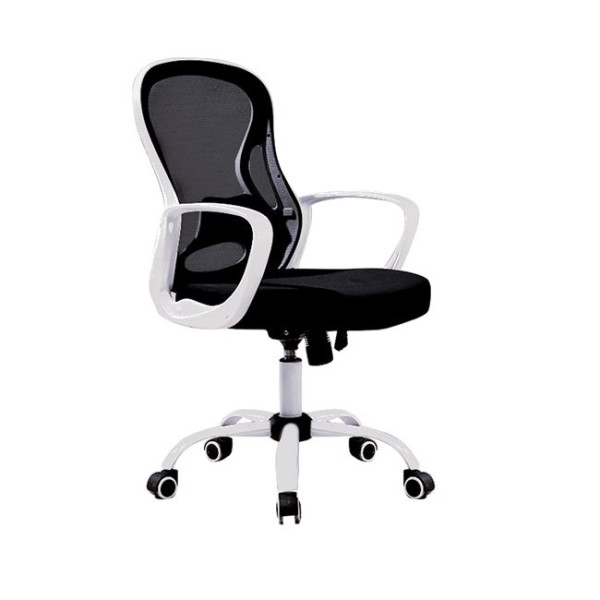 Καρέκλα γραφείου BF2011 Mesh Μαύρο (PP άσπρο)