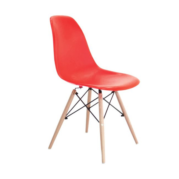 Καρέκλα ART Wood (46x52x82) PP Κόκκινο