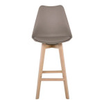 MARTIN Σκαμπώ Bar PP Sand Beige - ύψος καθ.67cm (Μοντ/νη ταπετσαρία)