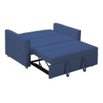 Καναπές - Κρεβάτι SYMBOL (142x93x90) Ύφασμα Μπλε