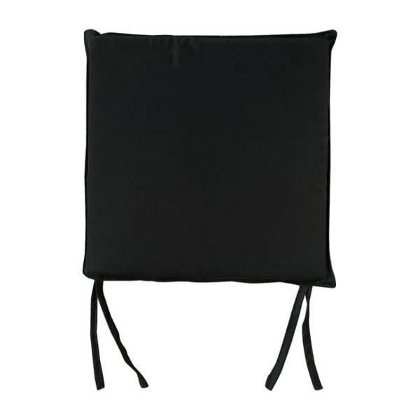 SALSA Μαξιλάρι καρέκλας (2cm) Μαύρο (40x38x2)