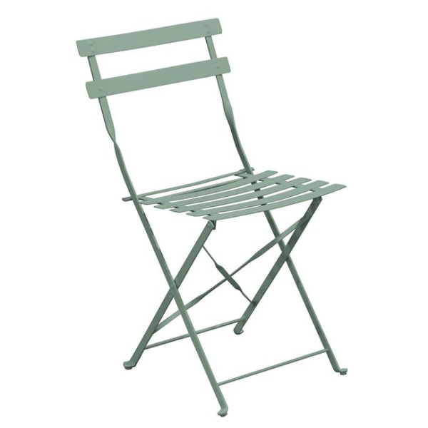ΖΑΠΠΕΙΟΥ Pantone Καρέκλα Κήπου-Βεράντας, Πτυσσόμενη, Μέταλλο Βαφή Sandy Green 5635C 40x51x77cm