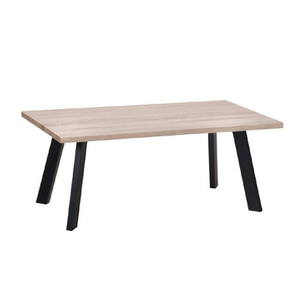 Τραπεζάκι σαλονιού BAXTER (110x60x45 )Sonoma/Βαφή Μαύρη