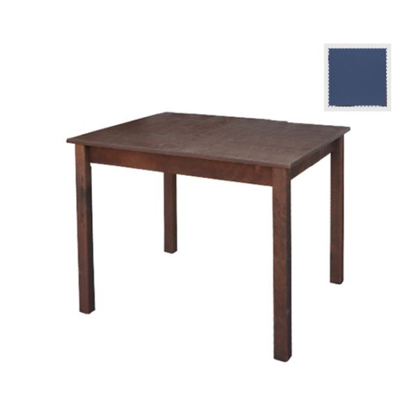 ΤΑΒΕΡΝΑΣ Τραπέζι ξύλινο Λυόμενο (80x120) Εμποτισμού Μπλέ