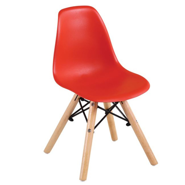 Παιδική καρέκλα ART Wood Kid (31x37x57) PP Κόκκινο