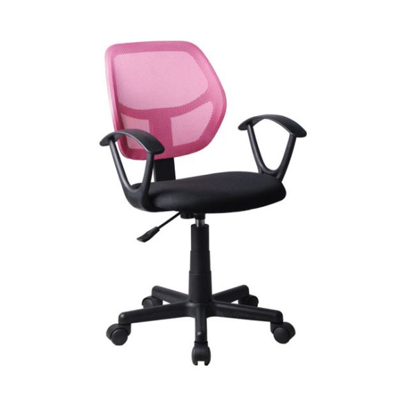 Καρέκλα γραφείου BF2740 Mesh Ροζ/Μαύρο