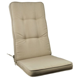 Μαξιλάρι πολυθρόνας GORD Ψηλό (117(45+72)x45/5) Cappuccino
