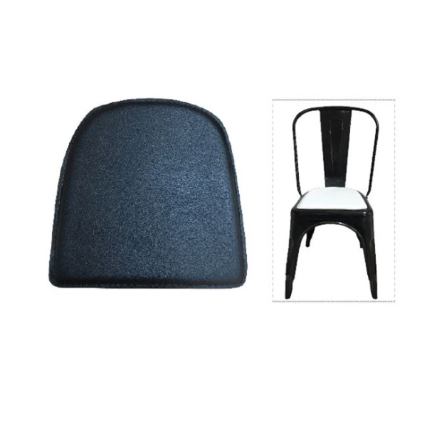 RELIX Μαξιλάρι για Καρέκλα Pvc Μαύρο (Μαγνητικό)  30/16x30cm