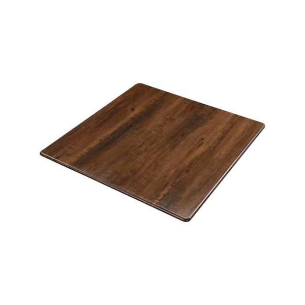 Επιφάνεια τραπεζιού Contract Sliq (80x80cm/16mm) Walnut