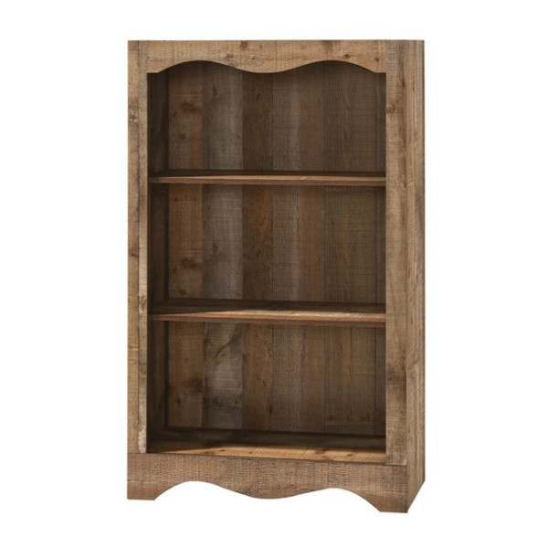 Βιβλιοθήκη SCARLET 2-Ράφια (83x32x136) Antique Oak