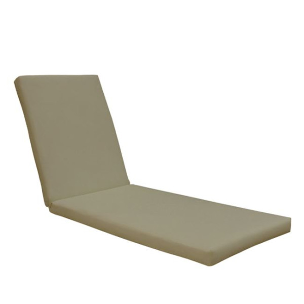 LOUNGER Μαξιλάρι Ξαπλώστρας (196x60x7) Μπεζ (με κορδόνι)