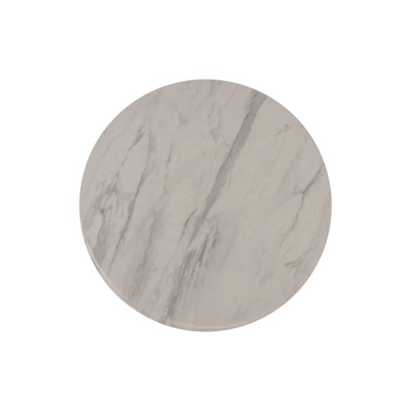 Επιφάνεια τραπεζιού Contract Sliq (Φ60cm/16mm) Marble