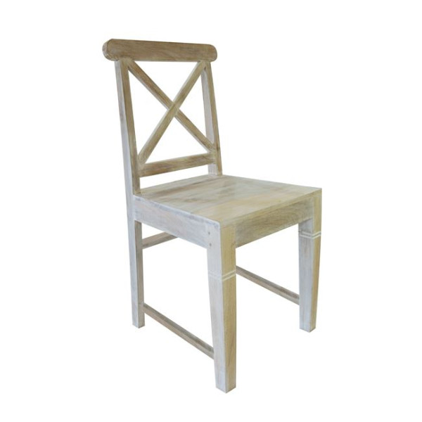 MAISON KIKA Καρέκλα Antique Λευκό