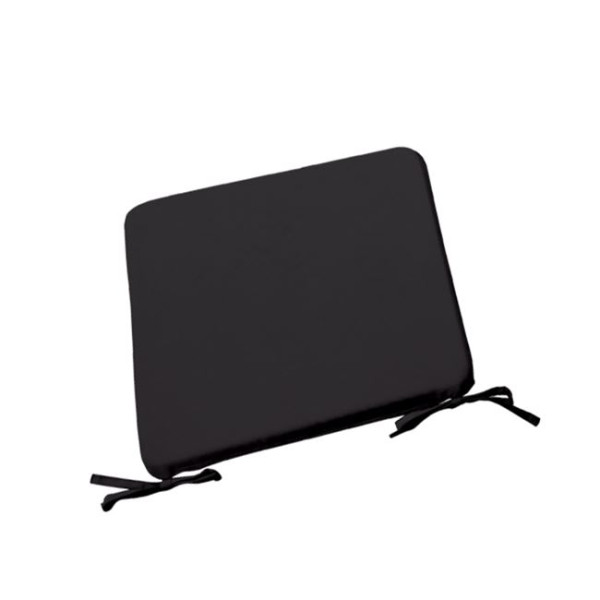 CHAIR μαξιλαράκι καρέκλας/πολυθρόνας (42x42x3) Μαύρο