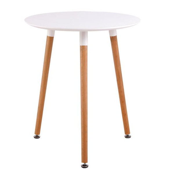 Τραπέζι ART (Φ60/Η68) Λευκό