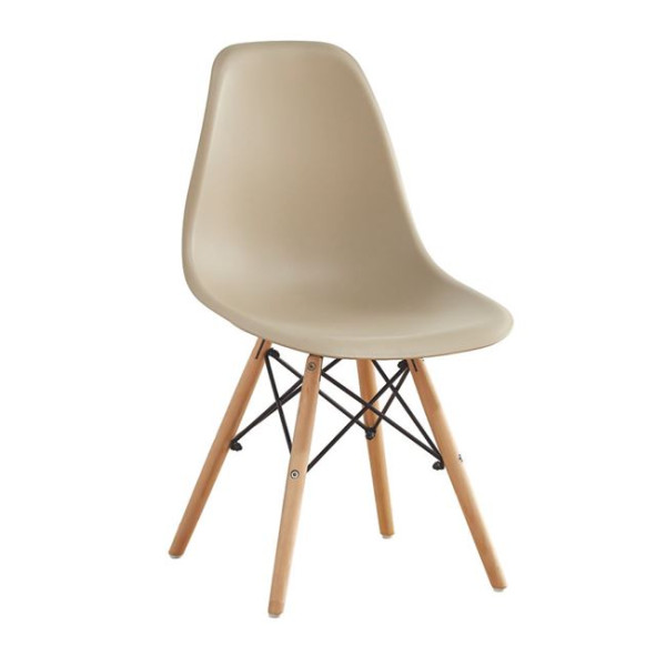 Καρέκλα ART Wood-W (46x52x82) PP Tortora