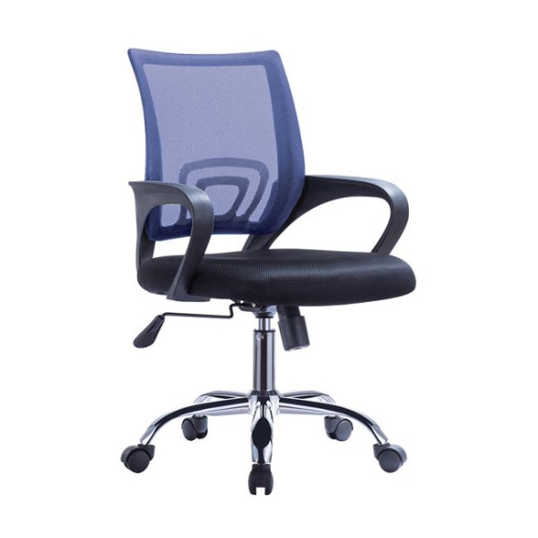 Καρέκλα γραφείου BF2101-F Mesh Μπλε/Μαύρο Mesh (Συσκ.2)