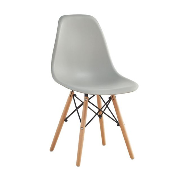 Καρέκλα ART Wood-W (46x52x82) PP Γκρι