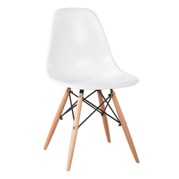 Καρέκλα ART Wood-W (46x52x82) PP Λευκό